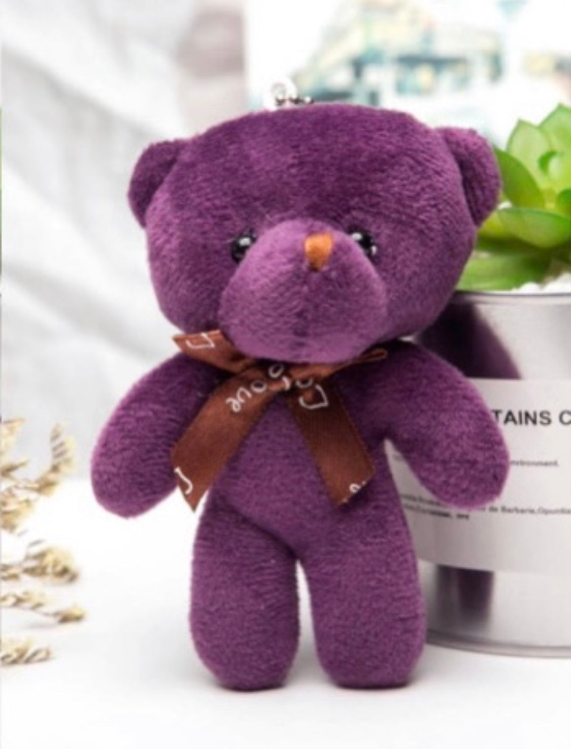 Palm-sized Keychain Teddy Love Bears (5-Pack) | Gift Teddy Bears
