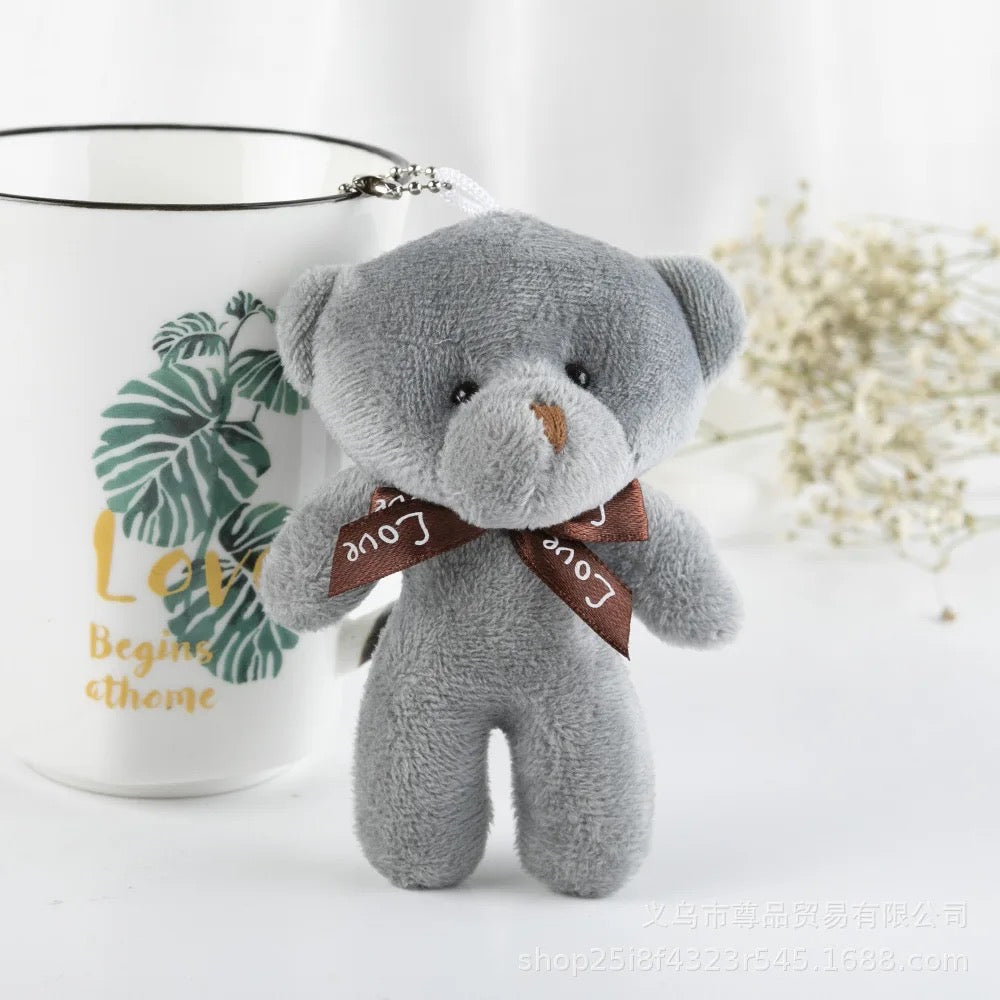 Palm-sized Keychain Teddy Love Bears (5-Pack) | Gift Teddy Bears